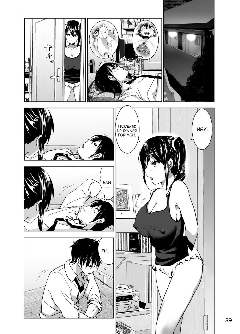 Hentai Manga Comic-Imouto no Oppai ga Marudashi Datta Hanashi-Chapter 3-40